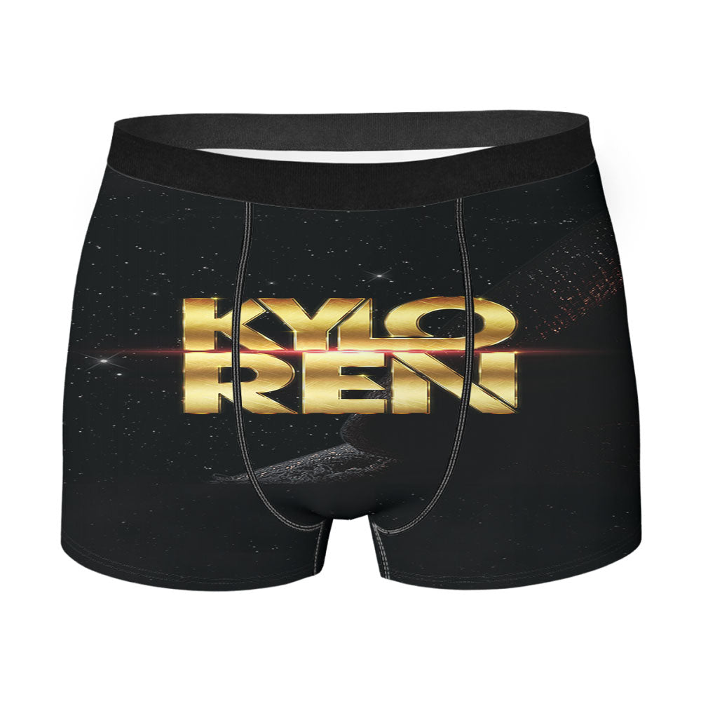 Kylo Ren Star Wars The Force Awakens Wallpaper Men'S Boxer Briefs