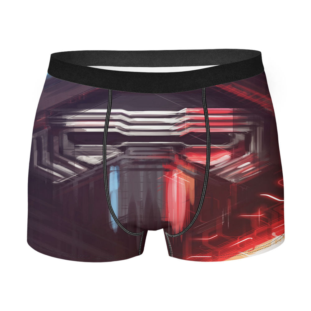 Kylo Ren Star Wars Villain Mask Fan Art Men'S Boxer Briefs