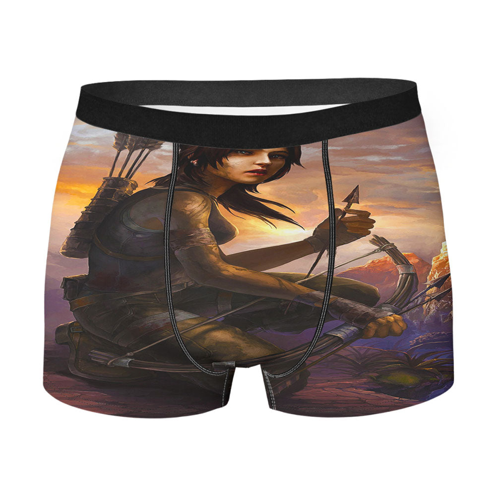 Lara Croft Tomb Raider Adventure Men'S Boxer Briefs