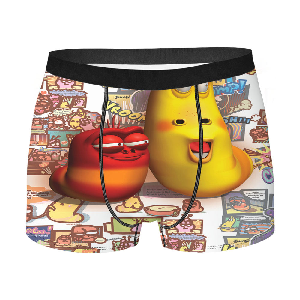 Larva Comic Strip Men'S Boxer Briefs