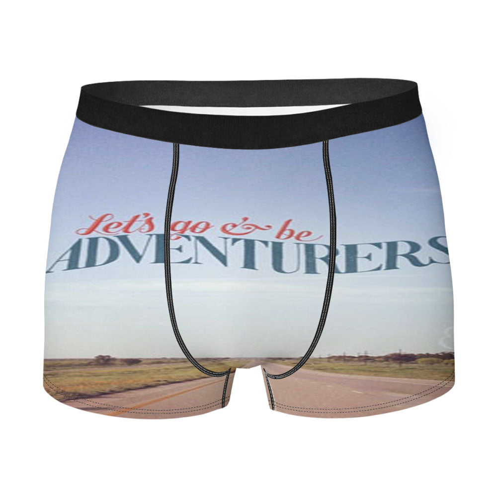 Lets Go Adventurers Men'S Boxer Briefs