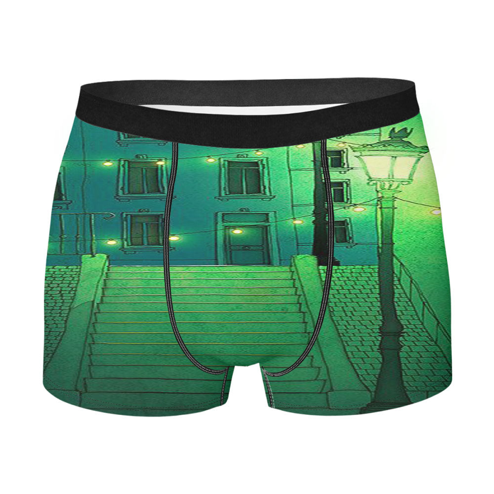 Lighting Green Disney Men'S Boxer Briefs