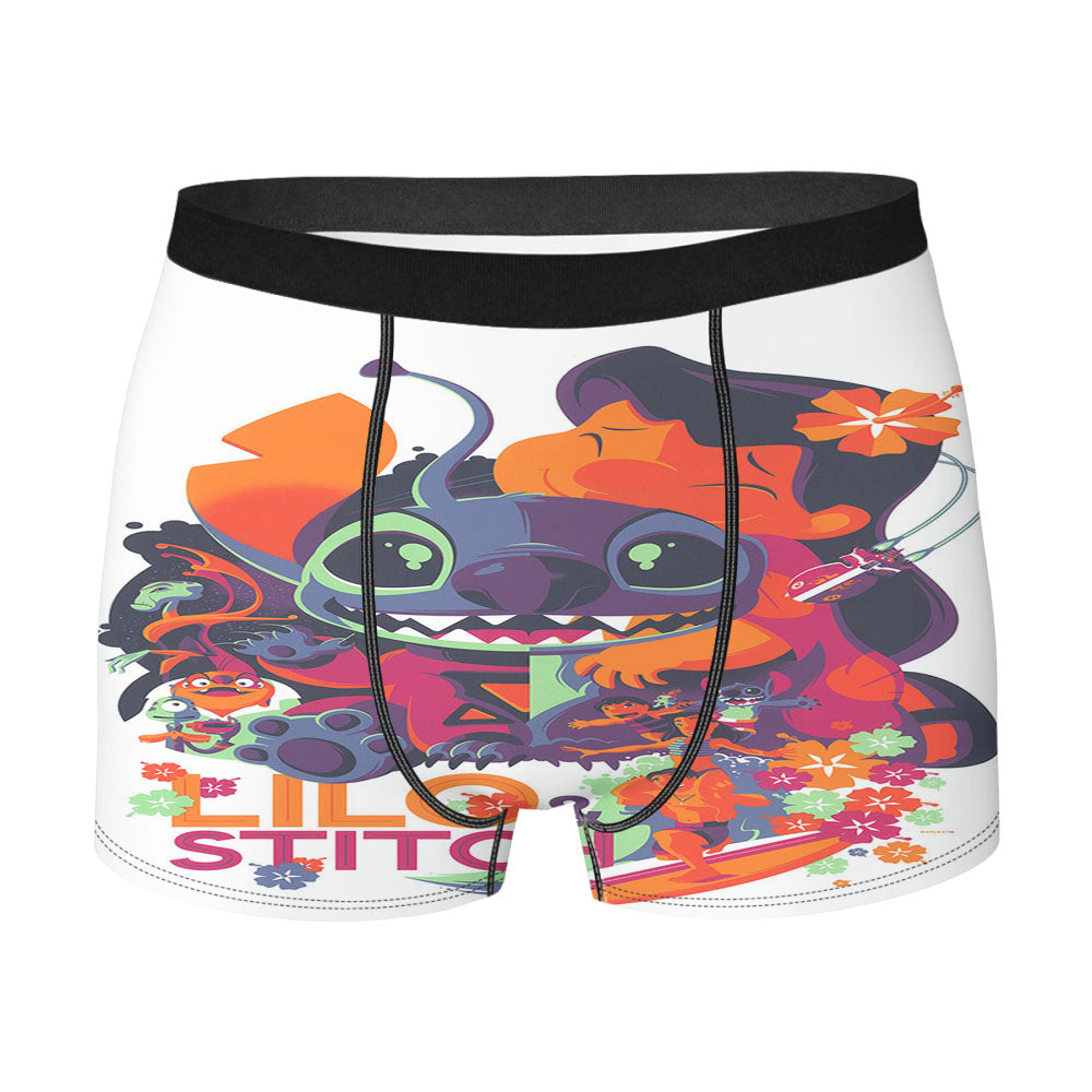 Lilo And Stich Disney Cover Men'S Boxer Briefs
