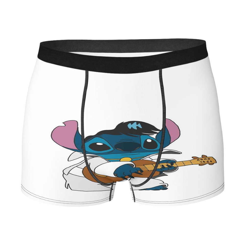 Lilo And Stich Disney Guitars Men'S Boxer Briefs