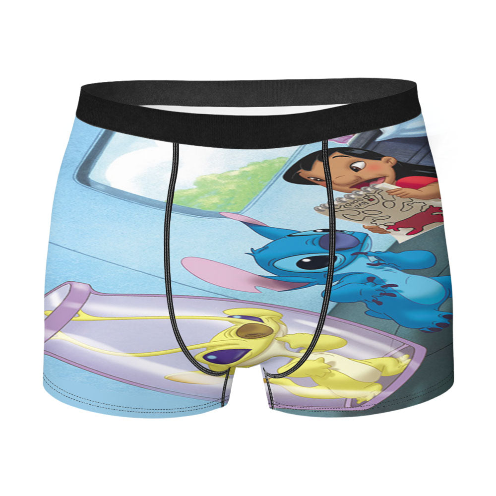Lilo And Stich Disney Movies Men'S Boxer Briefs