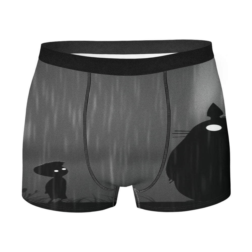 Limbo And Totoro Men'S Boxer Briefs