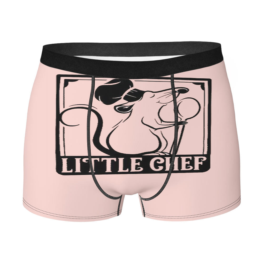 Little Chef Disney'S Ratatouille Pink Men'S Boxer Briefs