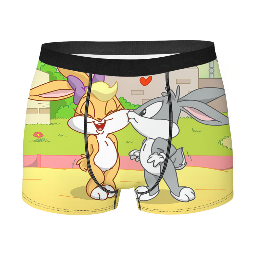 Lola Bunny And Bugs Bunny Men'S Boxer Briefs