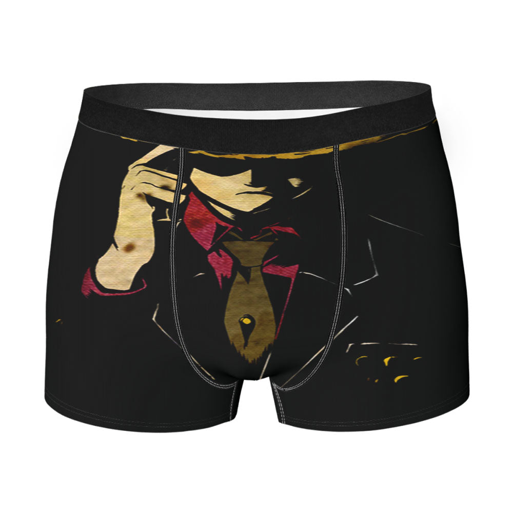Luffy Black Men'S Boxer Briefs