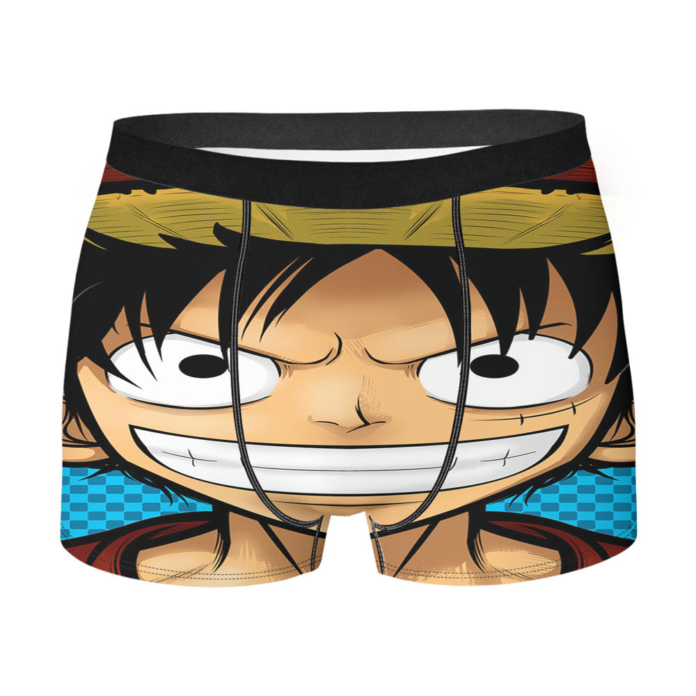 Luffy One Piece Men'S Boxer Briefs