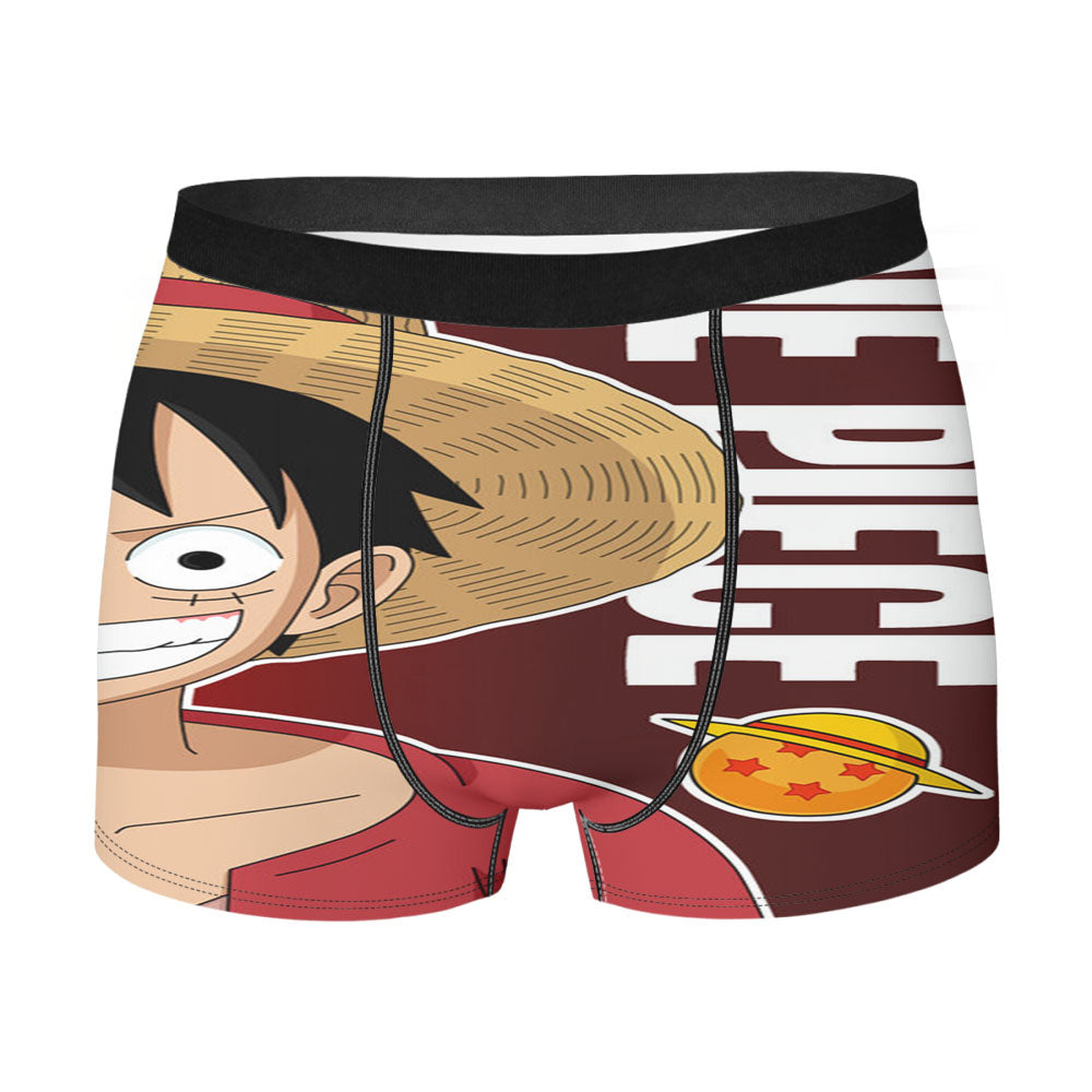 Luffy Onepiece X Dragonball Men'S Boxer Briefs