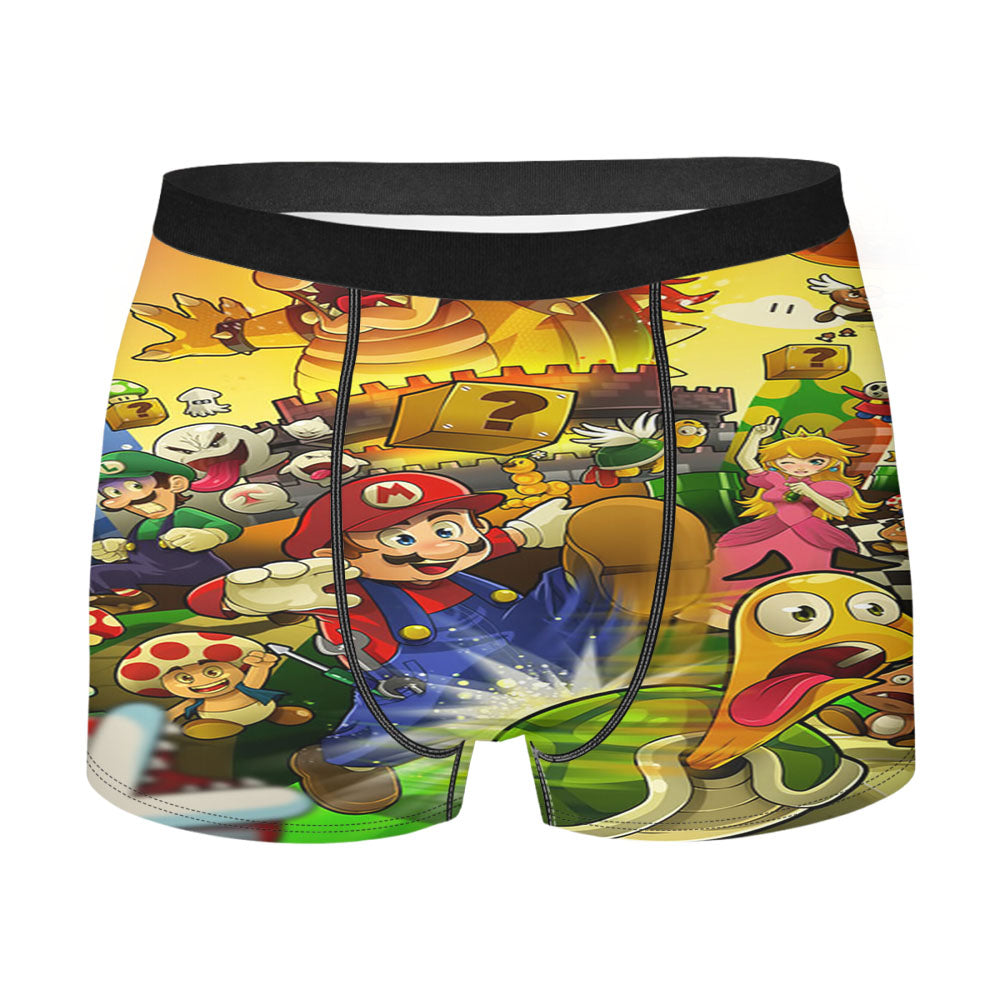 Mario Bros Men'S Boxer Briefs