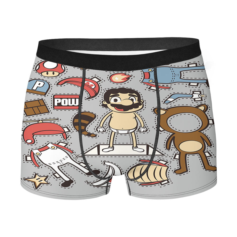 Mario Bros Dress Custome Men'S Boxer Briefs