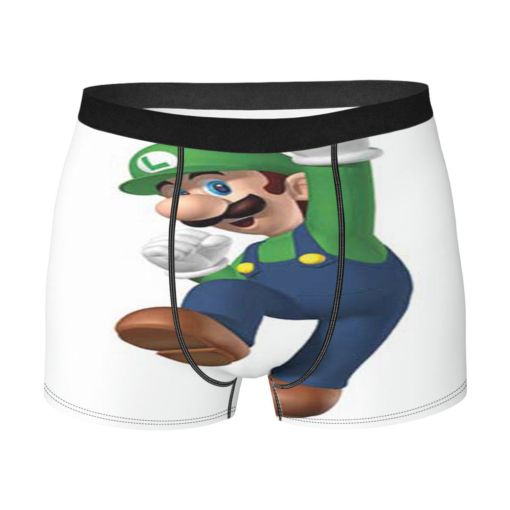 Mario Bros Luigi Men'S Boxer Briefs