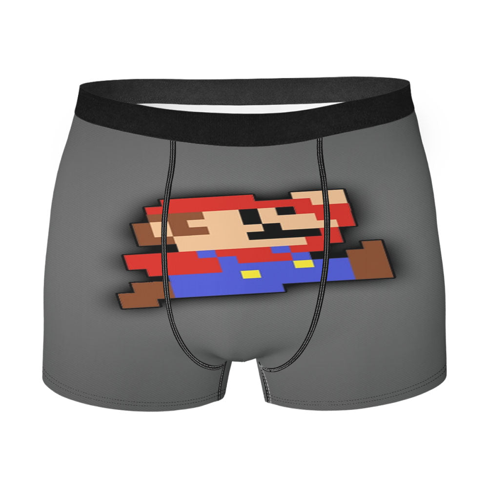 Mario Cap Mustache Men'S Boxer Briefs