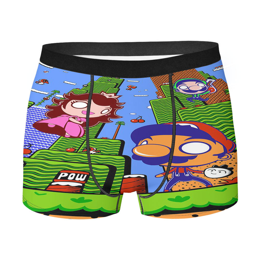 Mario Cute Men'S Boxer Briefs