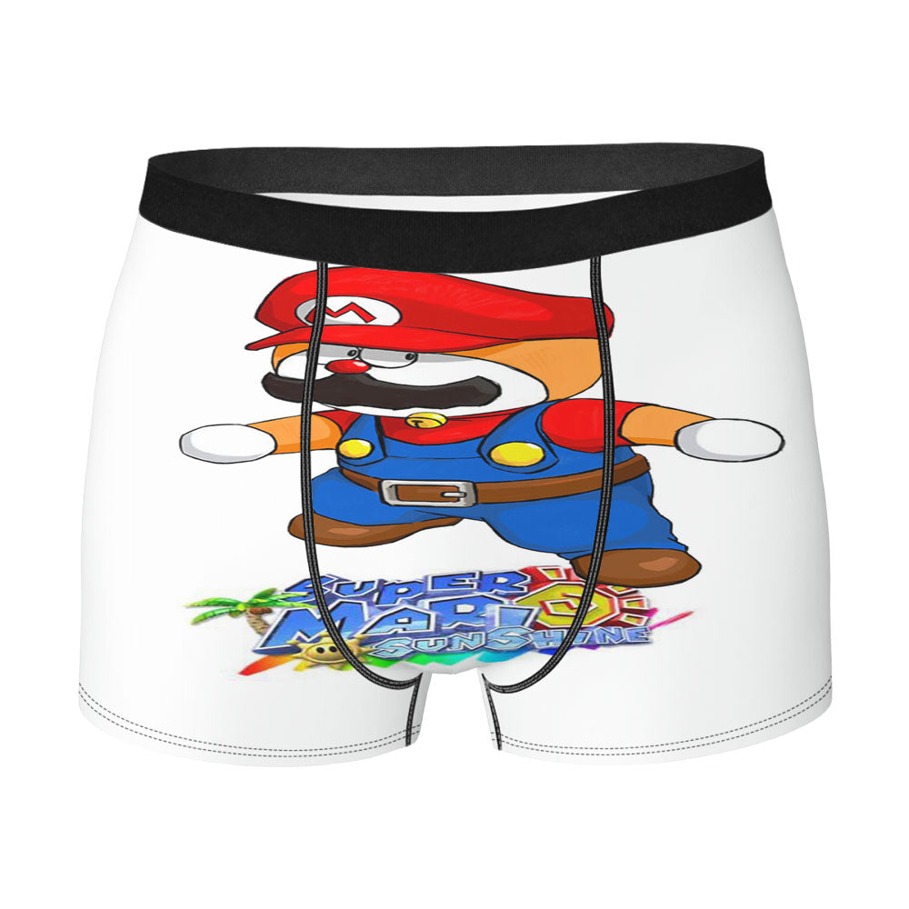 Mario Doraemon Super Sunshine Men'S Boxer Briefs