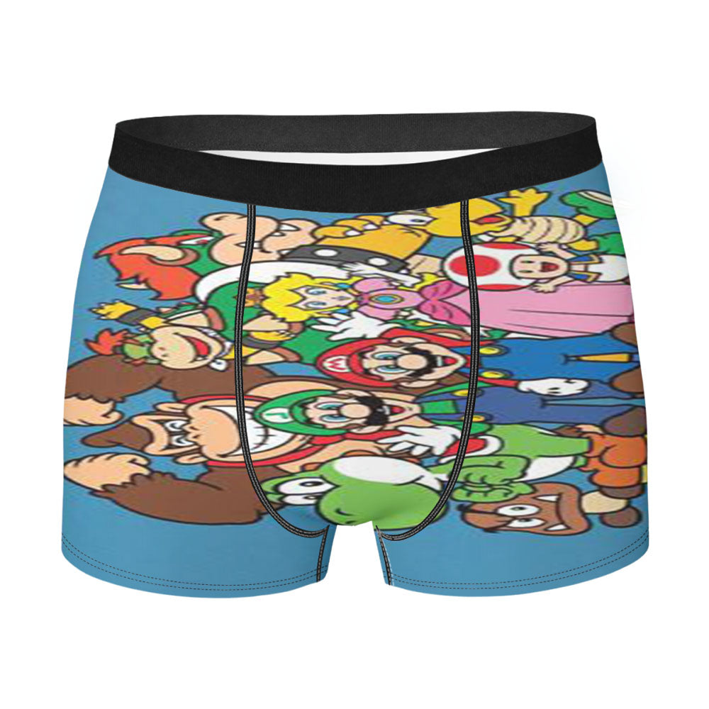 Mario Family Men'S Boxer Briefs