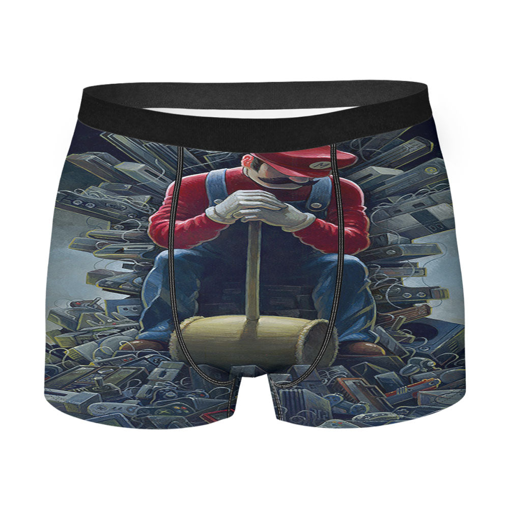 Mario Game Of Thrones Men'S Boxer Briefs