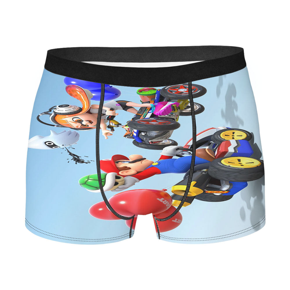 Mario Vs Blooper Men'S Boxer Briefs
