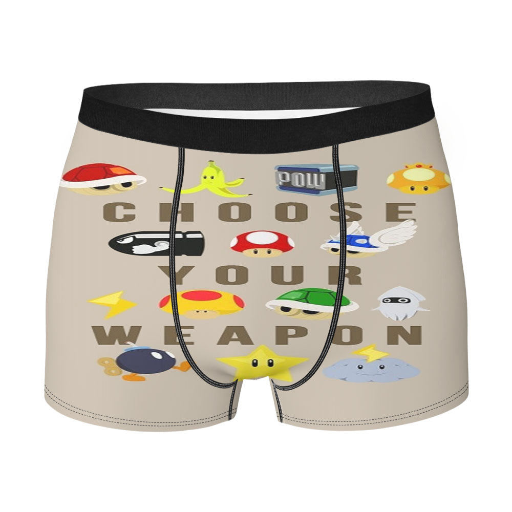 Mario Weapon Men'S Boxer Briefs