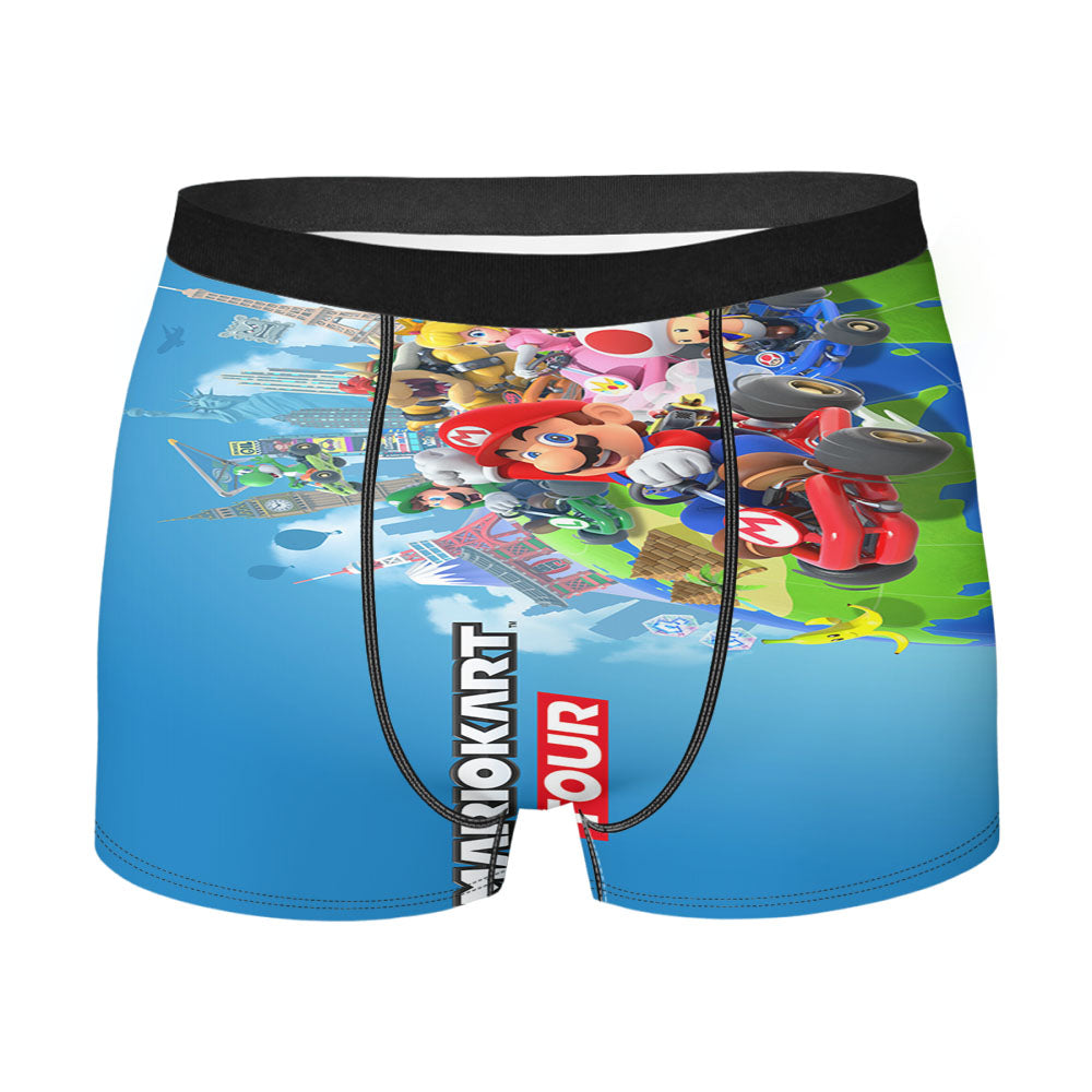 Mariokart Tour Nintendo Wallpaper Men'S Boxer Briefs