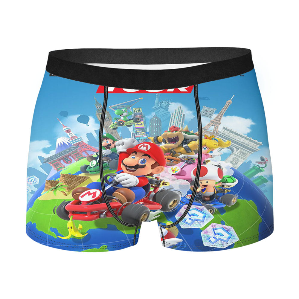 Mariokart Tour Wallpaper Men'S Boxer Briefs