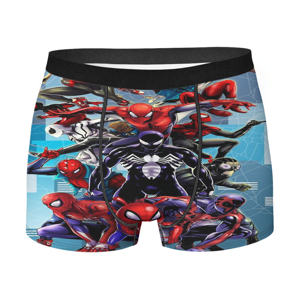 Marvel Hero Spiderman Collections Men'S Boxer Briefs