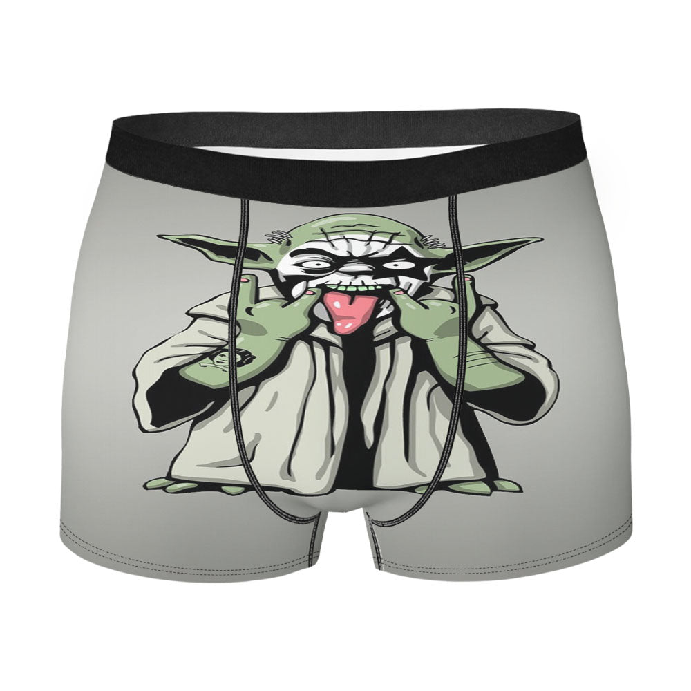 Metal Hands Yoda Wallpapers Men'S Boxer Briefs
