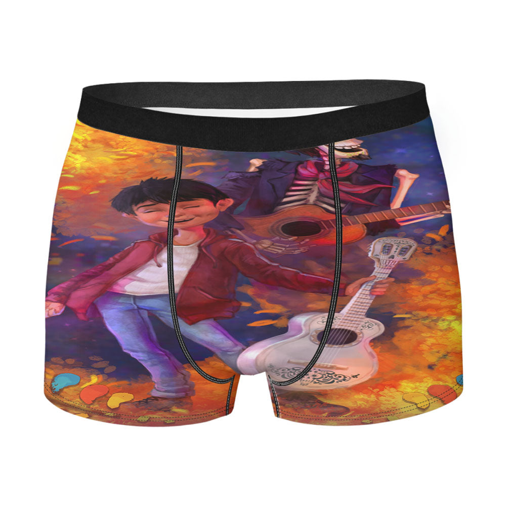 Miguel And Hector Coco Disney Movie Men'S Boxer Briefs