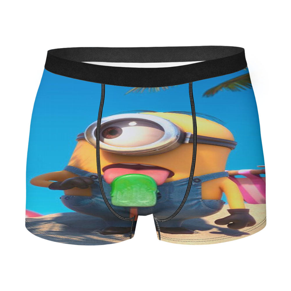Minion Eat Ice Cream Men'S Boxer Briefs