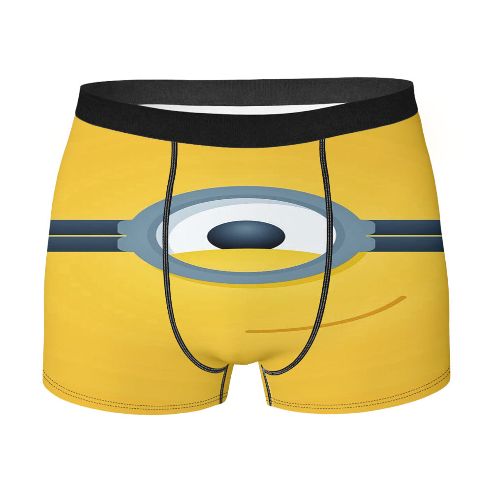 Minion Face Men'S Boxer Briefs