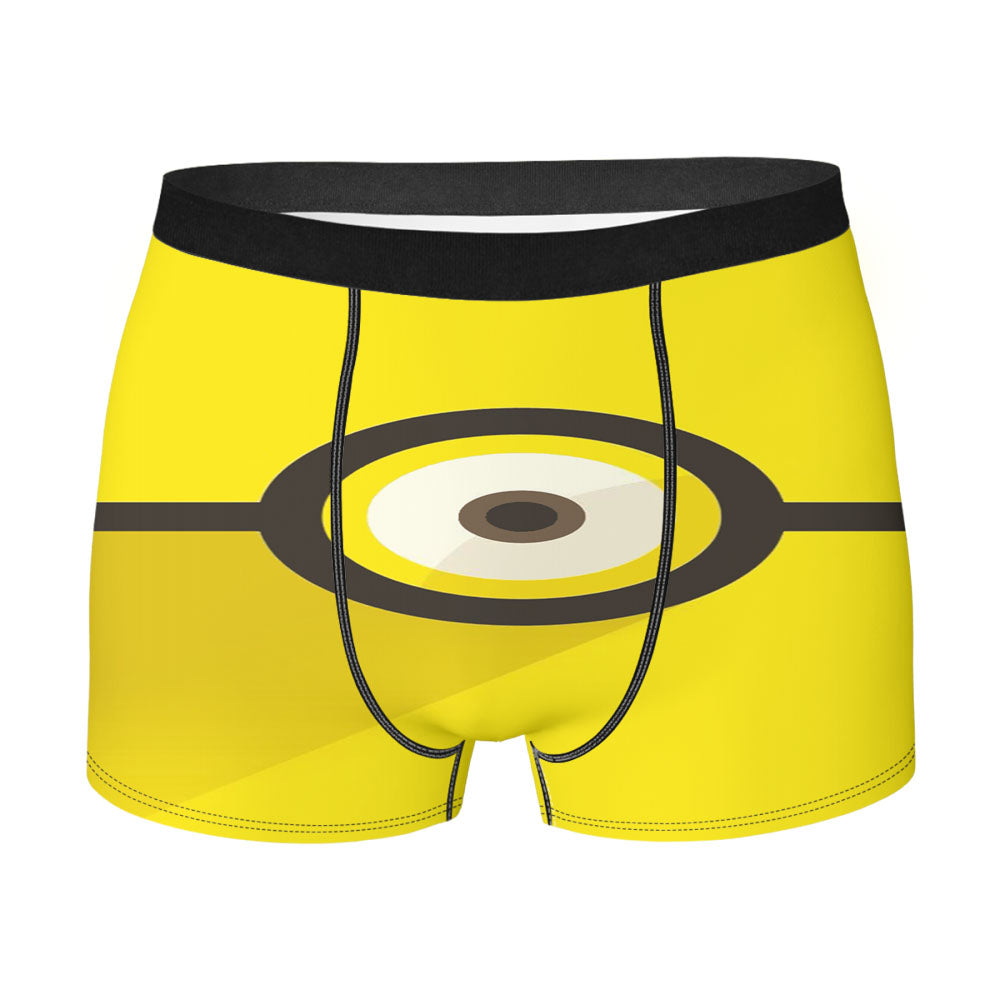 Minion Flat Eye Men'S Boxer Briefs