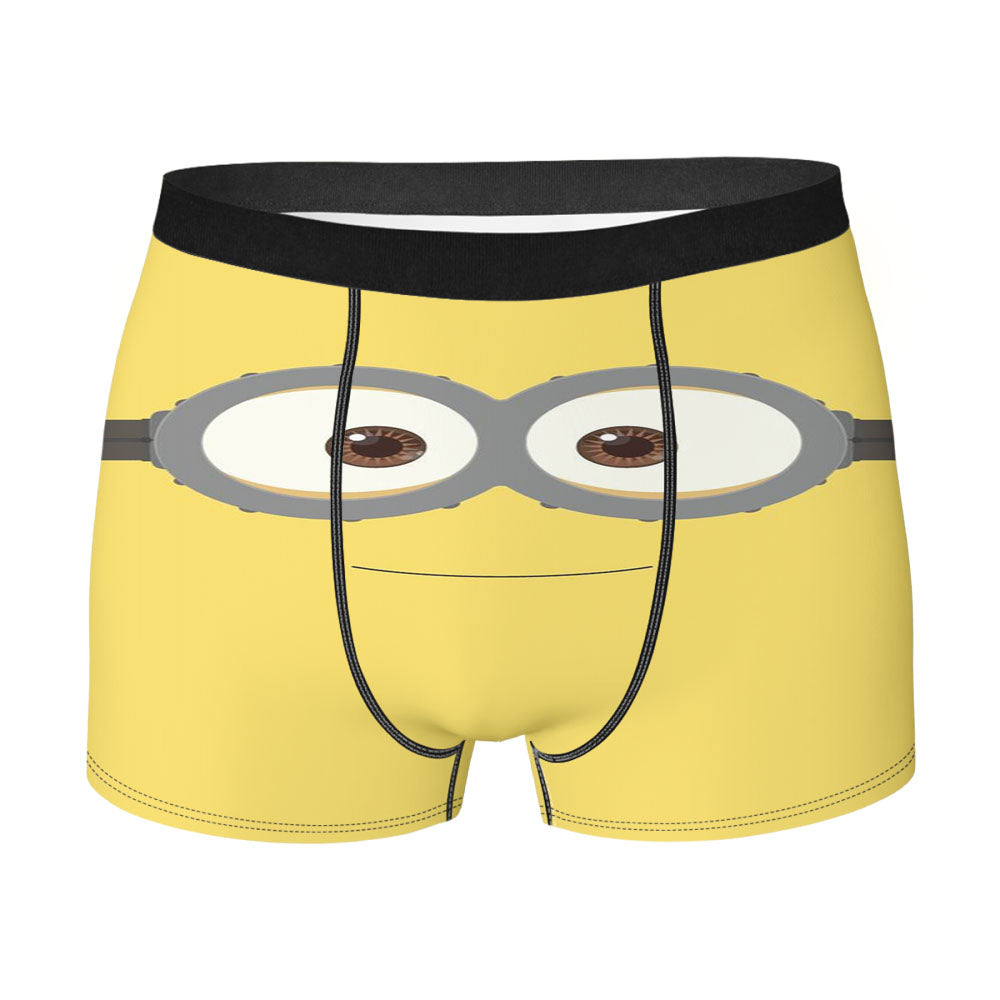 Minion Flat Eyes Men'S Boxer Briefs