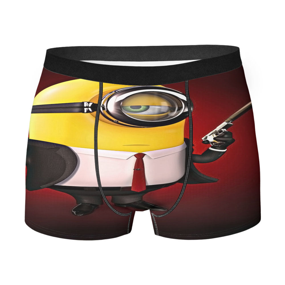 Minion Gangster Men'S Boxer Briefs