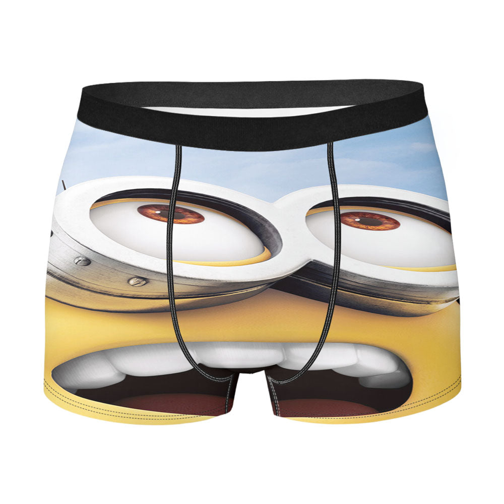 Minion Happy Face Men'S Boxer Briefs