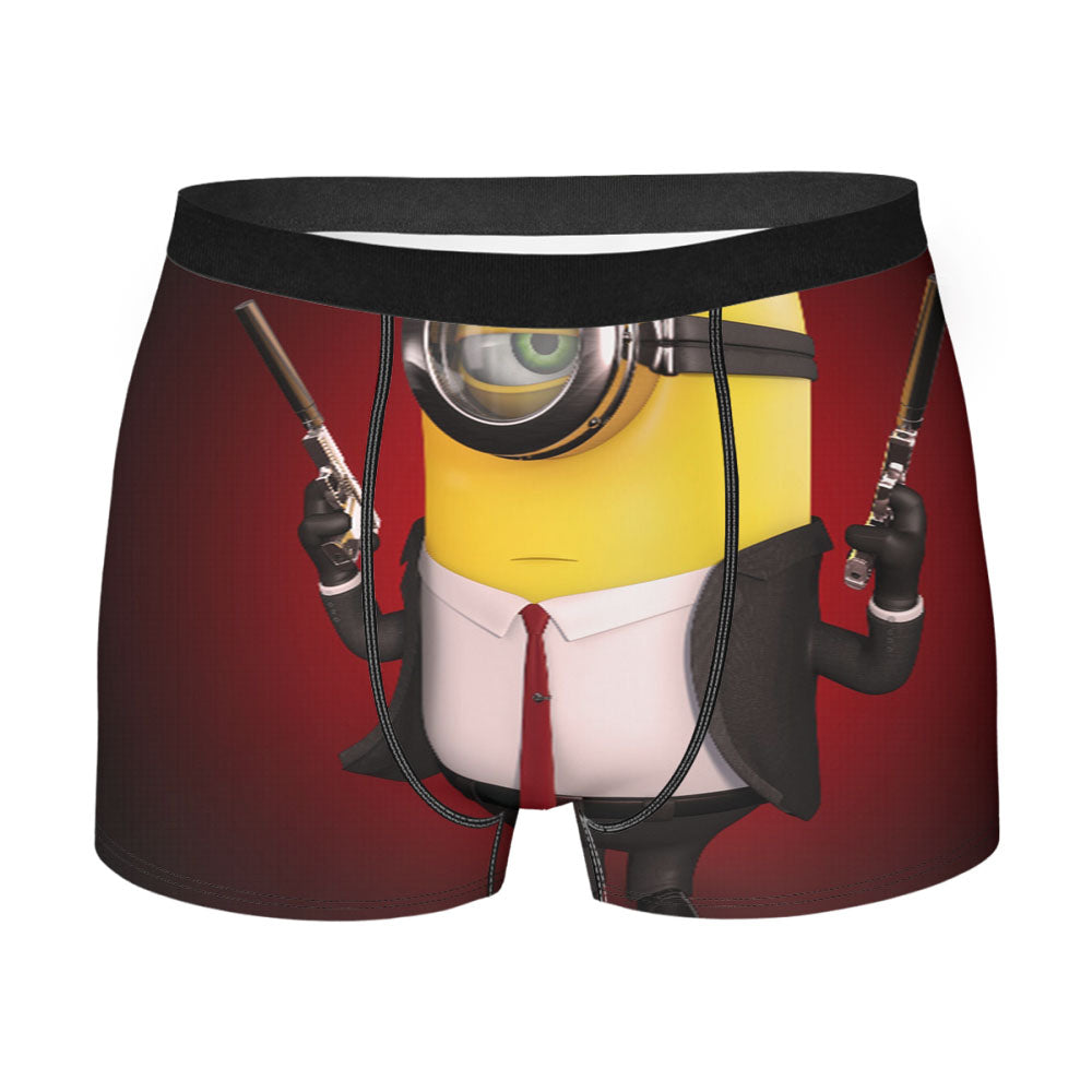 Minion Hitman Men'S Boxer Briefs