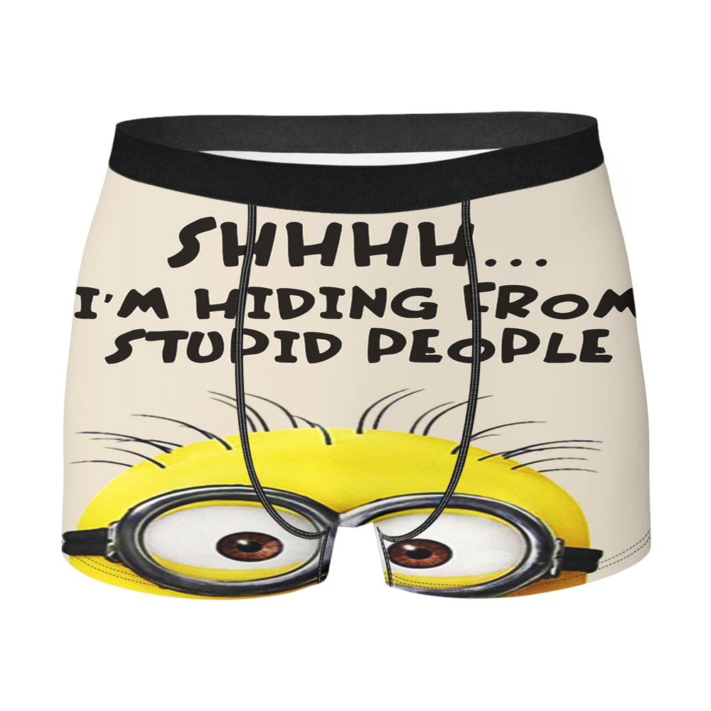 Minion Quote Men'S Boxer Briefs