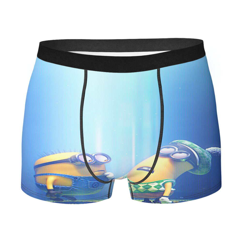 Minion Stuart And Kevin Men'S Boxer Briefs