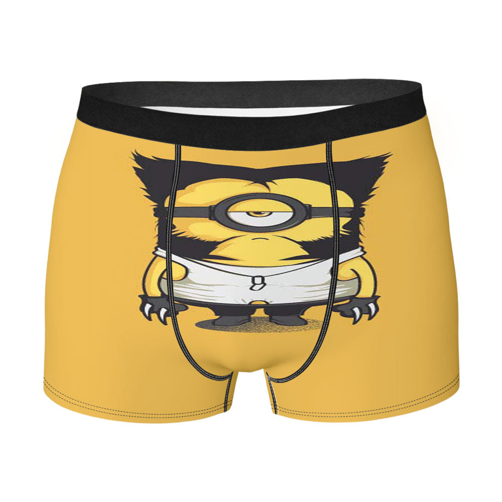 Minion Wolvrine Center Men'S Boxer Briefs