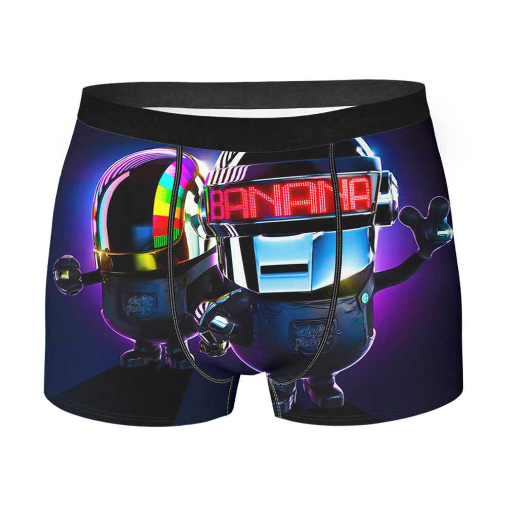 Minions Daft Punk Banana Men'S Boxer Briefs