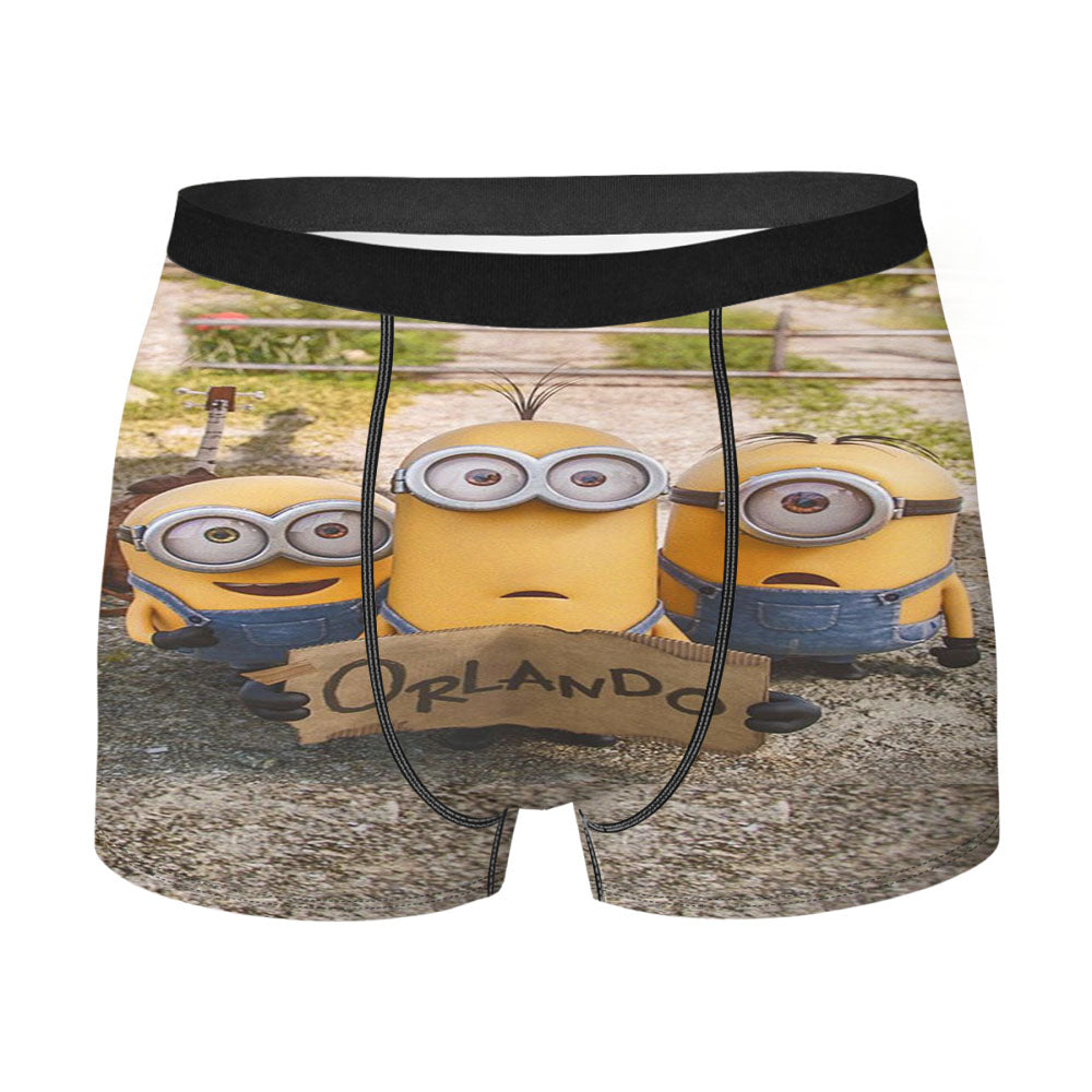 Minions Goes To Orlando Men'S Boxer Briefs