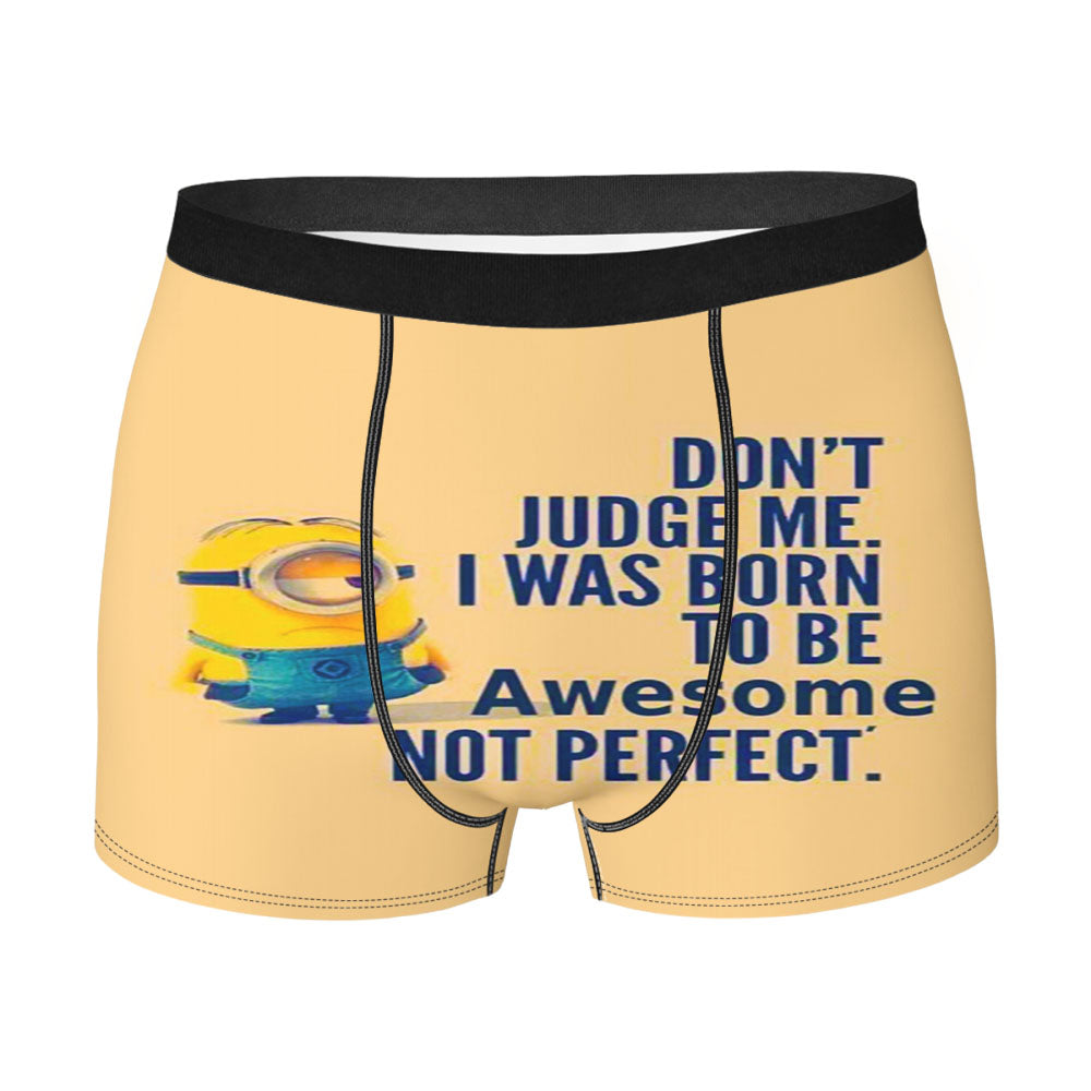 Minions Quote Men'S Boxer Briefs