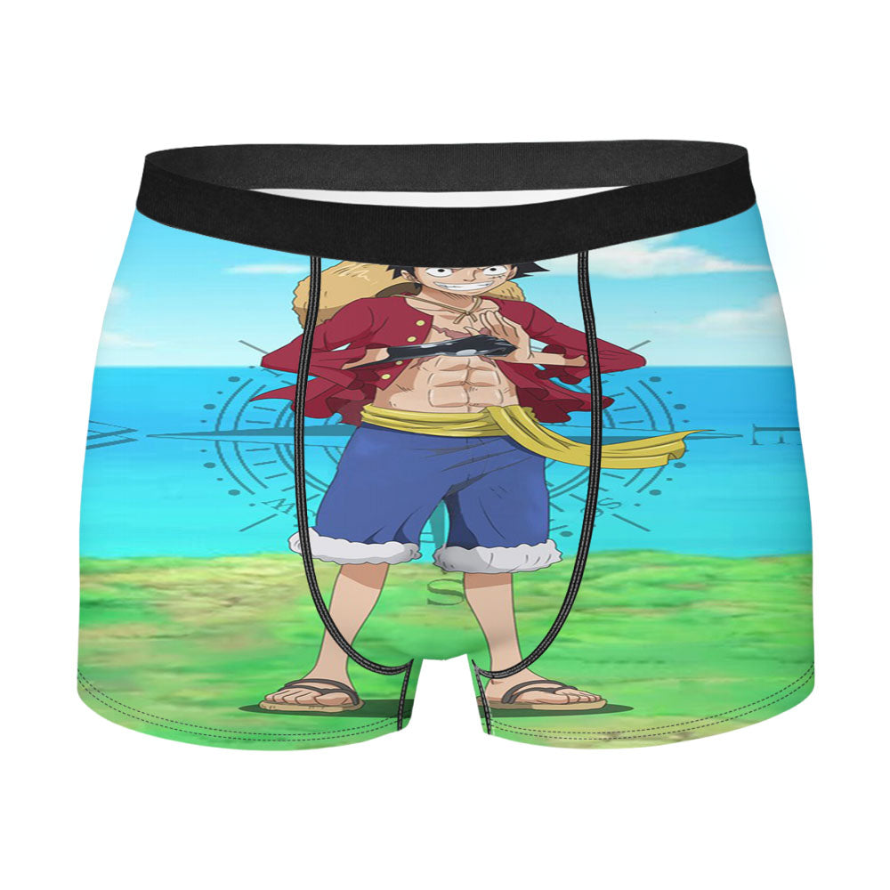 Monkey D Luffy Pirates Characters Men'S Boxer Briefs