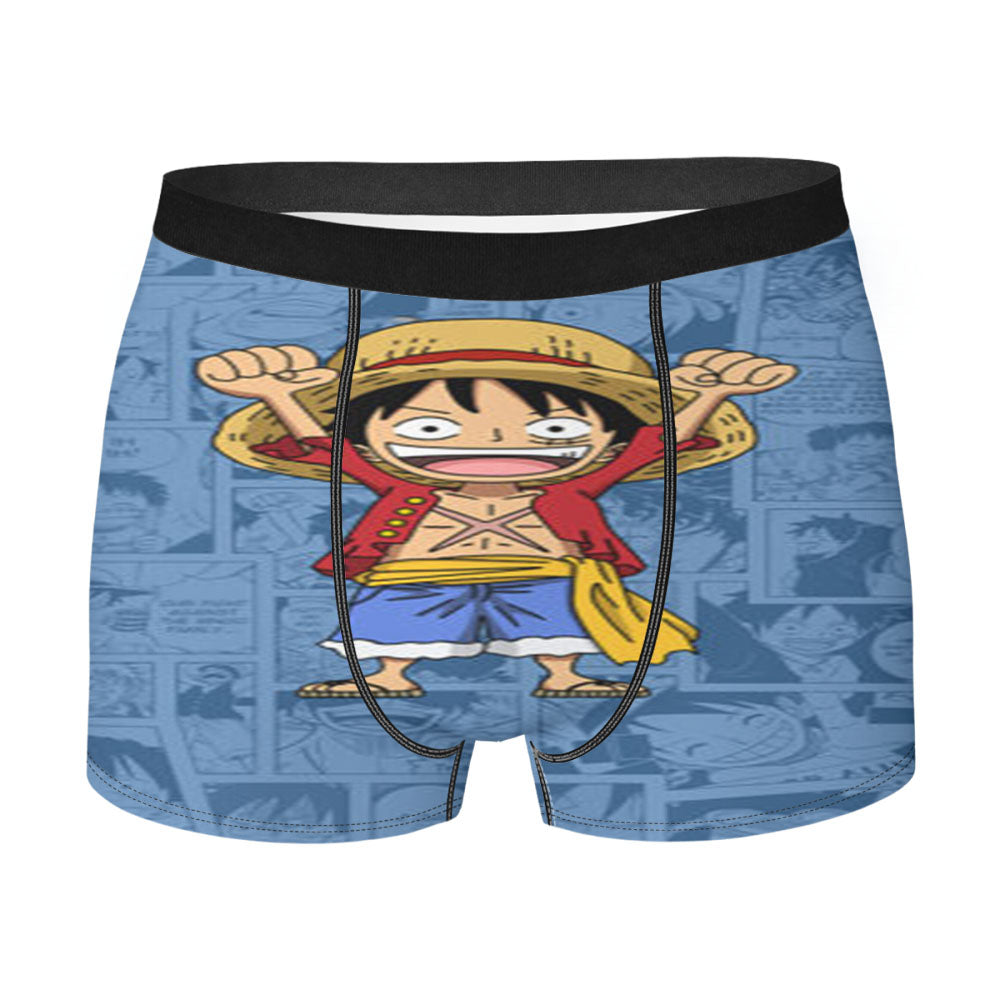 Monkey Luffy One Piece Men'S Boxer Briefs