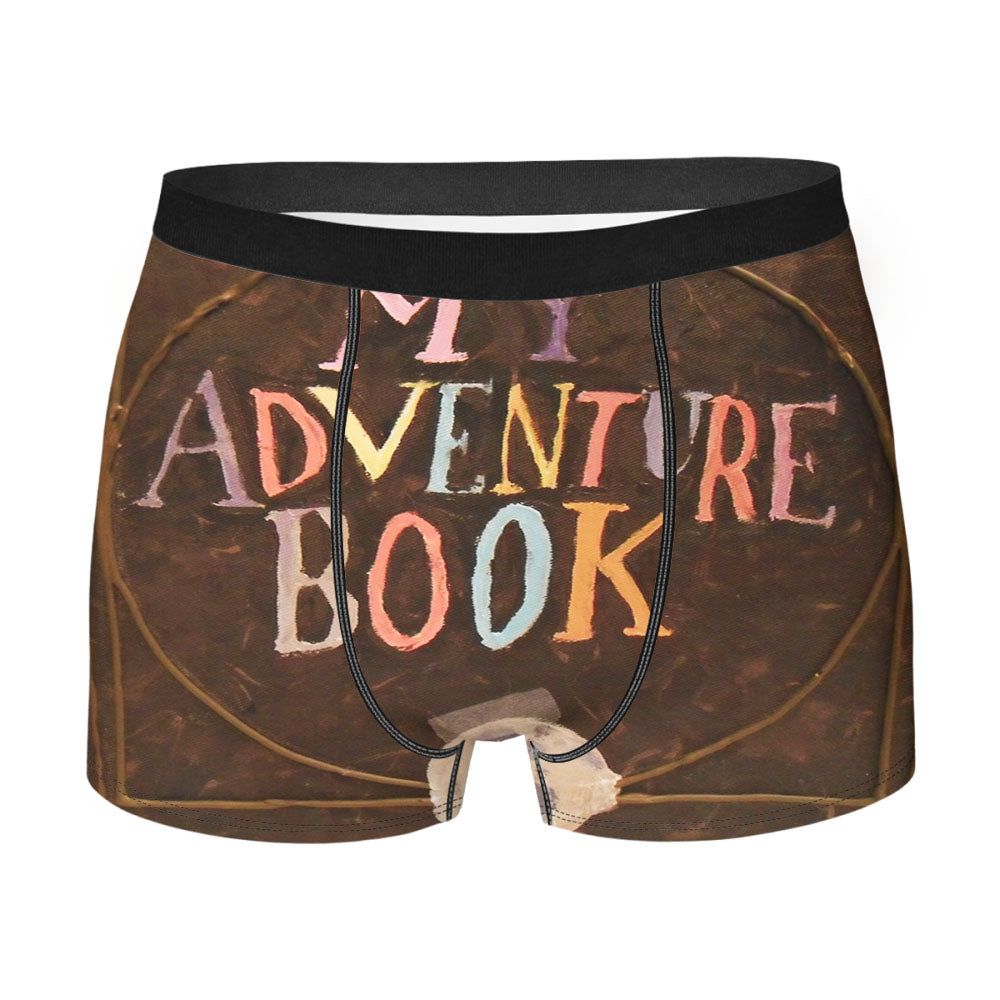 My Adventure Book Up Men'S Boxer Briefs