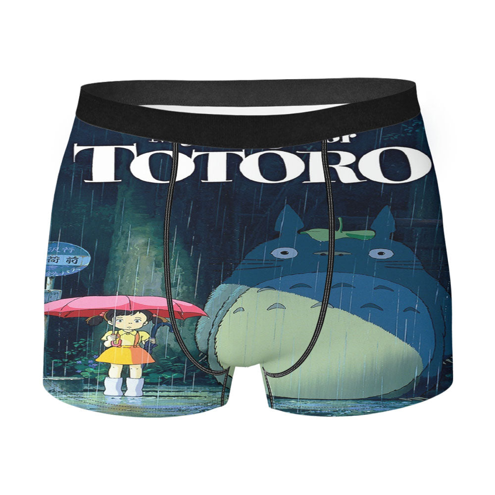 My Neighbor Totoro Stop Bus Poster Men'S Boxer Briefs
