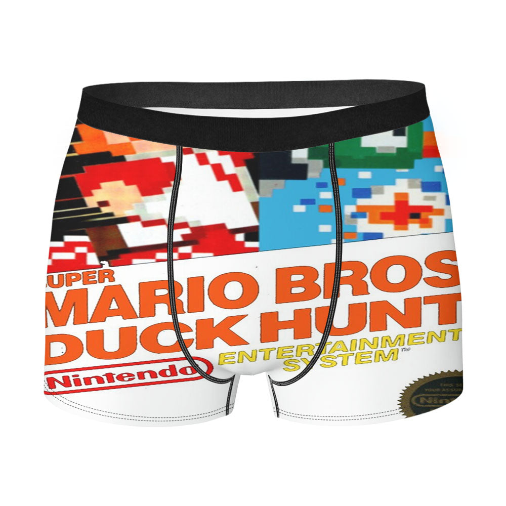 Nes Super Mario Bros & Duck Hunt Men'S Boxer Briefs