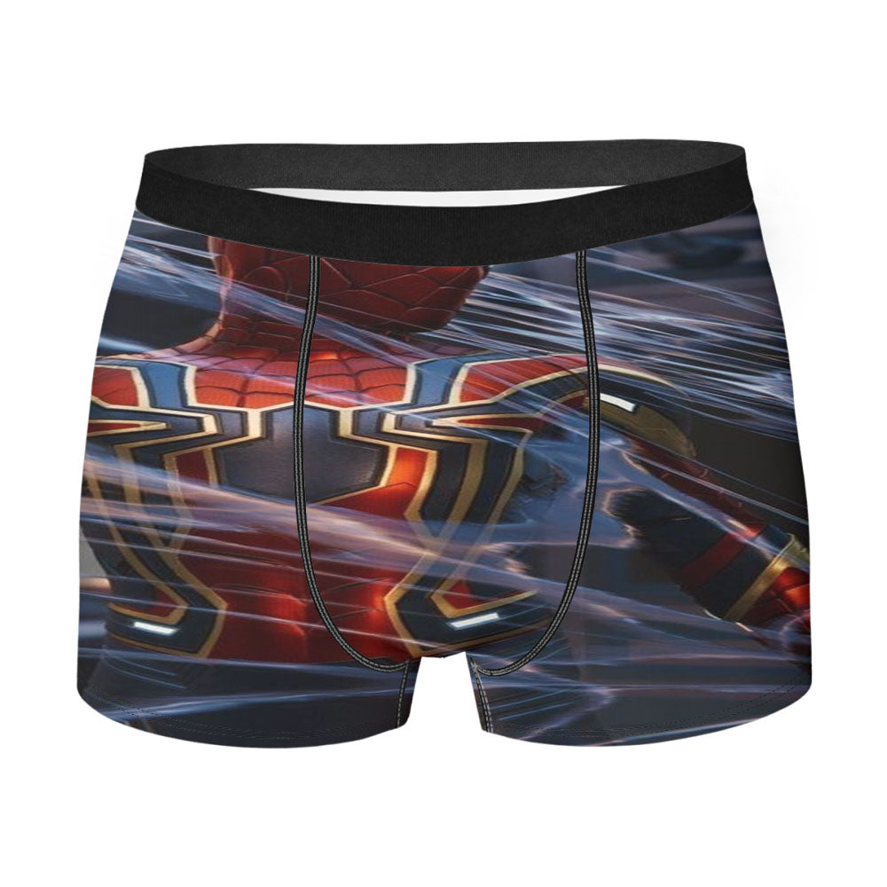 Nets Spiderman Men'S Boxer Briefs