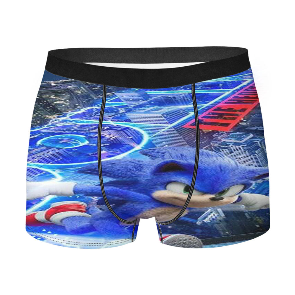 New Sonic The Hedgehog Men'S Boxer Briefs